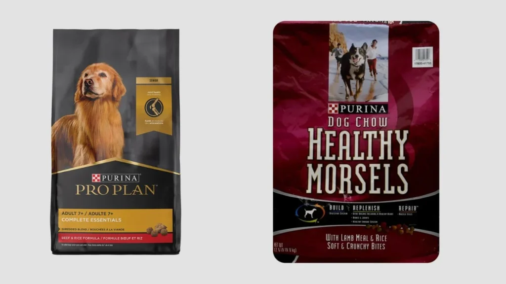 Worst for Senior Dogs: Purina Senior 7+ Healthy Morsels Soft & Crunchy Bites Dog Food