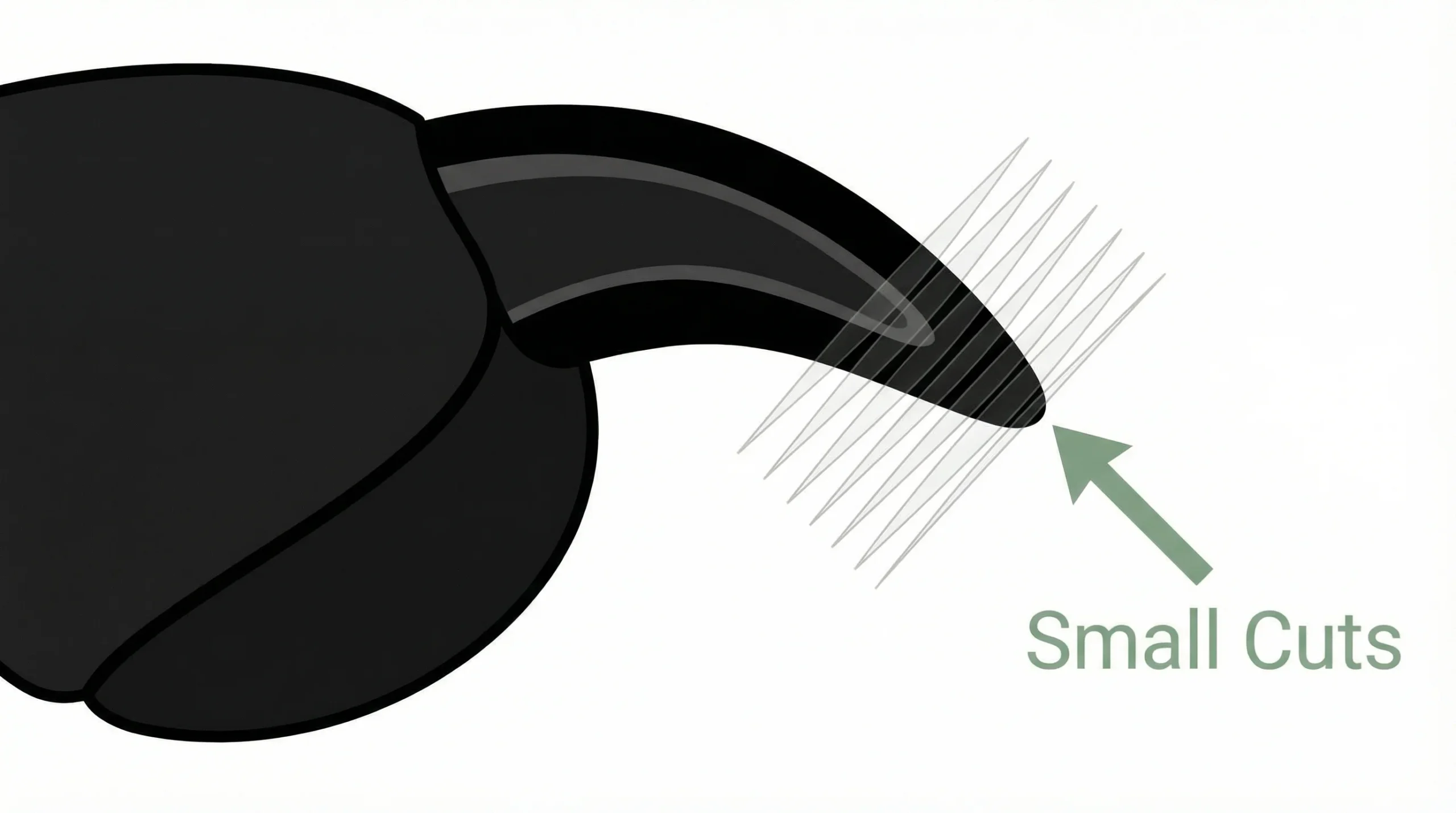 Small cut technique for trimming black dog nails safely How to cut dog nails that are black by trimming small amounts at a time