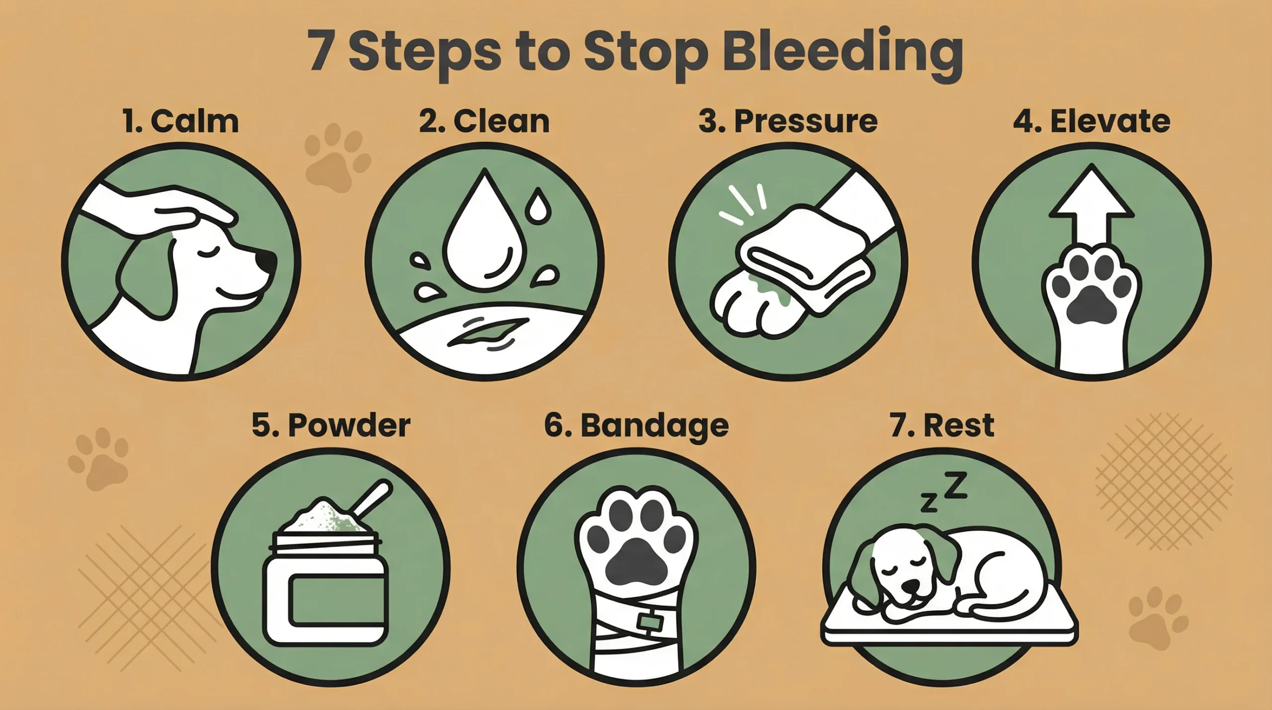 How to Stop a Dog’s Nail from Bleeding – 7 Step Guide How to stop a dog’s nail from bleeding in 7 steps using pressure, styptic powder, and rest