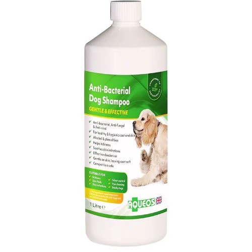 Aqueos Antibacterial & Antifungal Dog Shampoo | Best for Sensitive, Itchy Skin