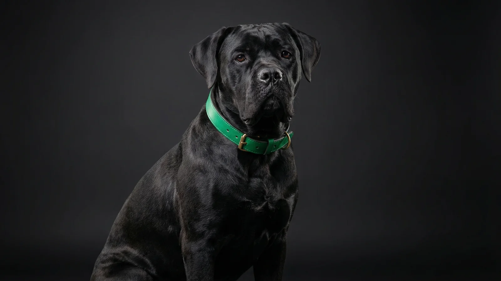 Muscular pit bull–type dog shown for comparison with Cane Corso breeds